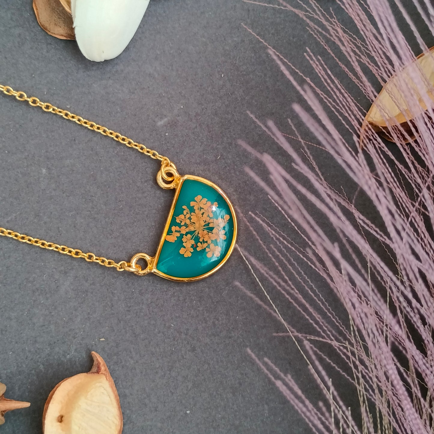 Rare Find: Unique Handcrafted Earrings with Real Flower Petals